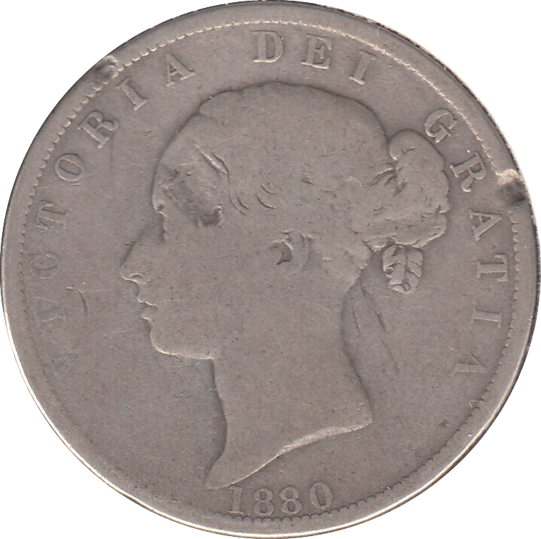 1880 HALFCROWN ( NF ) - HALFCROWN - Cambridgeshire Coins