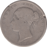 1880 HALFCROWN ( NF ) - HALFCROWN - Cambridgeshire Coins