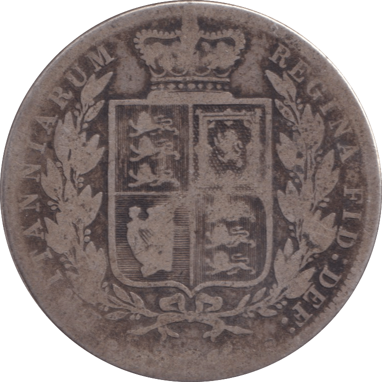1880 HALFCROWN ( NF ) - HALFCROWN - Cambridgeshire Coins