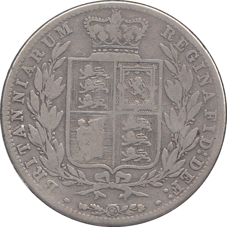 1880 HALFCROWN ( NF ) - HALFCROWN - Cambridgeshire Coins