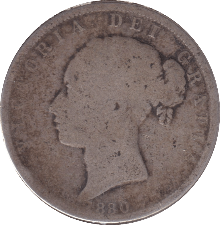 1880 HALFCROWN ( NF ) - HALFCROWN - Cambridgeshire Coins