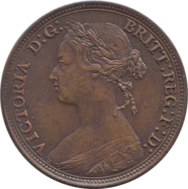 1880 HALFPENNY ( EF ) - Halfpenny - Cambridgeshire Coins