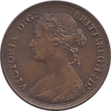 1880 HALFPENNY ( EF ) - Halfpenny - Cambridgeshire Coins