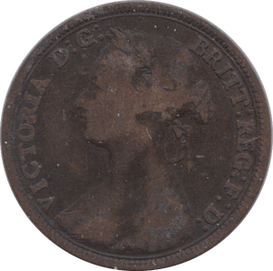 1880 HALFPENNY ( FINE ) - Halfpenny - Cambridgeshire Coins