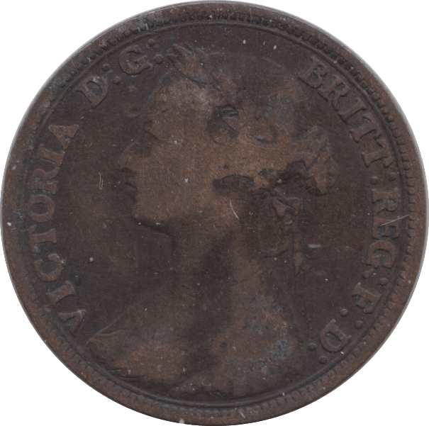 1880 HALFPENNY ( FINE ) - Halfpenny - Cambridgeshire Coins