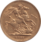 1880 M GOLD SOVEREIGN ( GVF ) - SOVEREIGN - Cambridgeshire Coins