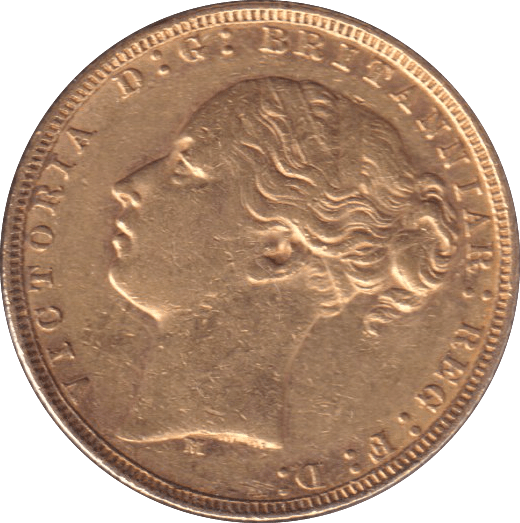 1880 M GOLD SOVEREIGN ( GVF ) - SOVEREIGN - Cambridgeshire Coins