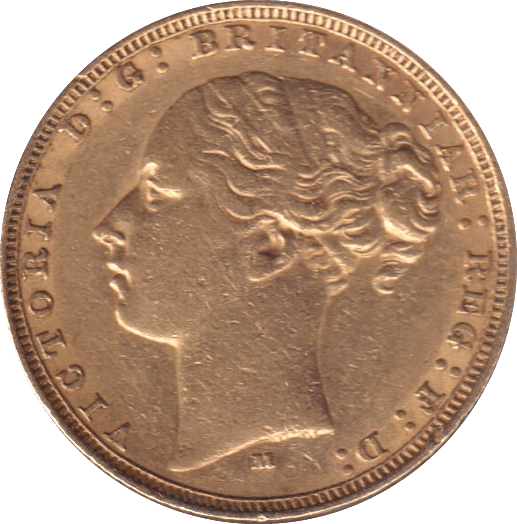 1880 M GOLD SOVEREIGN ( GVF ) - SOVEREIGN - Cambridgeshire Coins