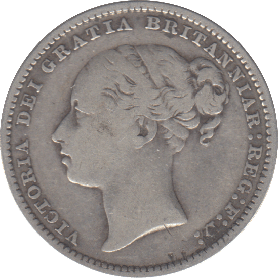 1880 ONE SHILLING ( GF ) - SHILLING - Cambridgeshire Coins