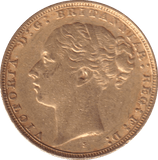 1880 S GOLD SOVEREIGN ( VF ) - SOVEREIGN - Cambridgeshire Coins