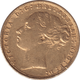 1880 S GOLD SOVEREIGN ( VF ) - SOVEREIGN - Cambridgeshire Coins