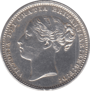 1880 SHILLING ( AUNC ) - SHILLING - Cambridgeshire Coins