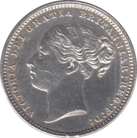 1880 SHILLING ( AUNC ) - SHILLING - Cambridgeshire Coins