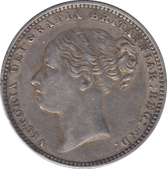 1880 SHILLING ( EF ) - SHILLING - Cambridgeshire Coins