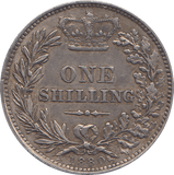1880 SHILLING ( EF ) - SHILLING - Cambridgeshire Coins