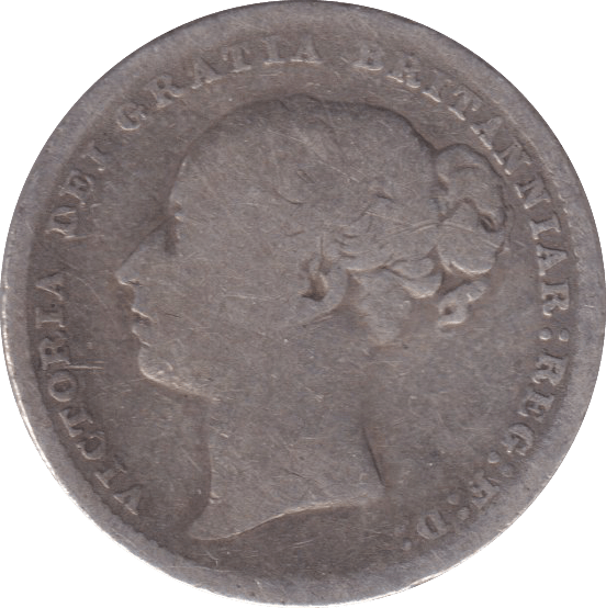 1880 SHILLING ( FINE ) - Shilling - Cambridgeshire Coins