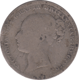 1880 SHILLING ( FINE ) - SHILLING - Cambridgeshire Coins