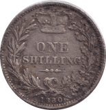 1880 SHILLING ( FINE ) - SHILLING - Cambridgeshire Coins