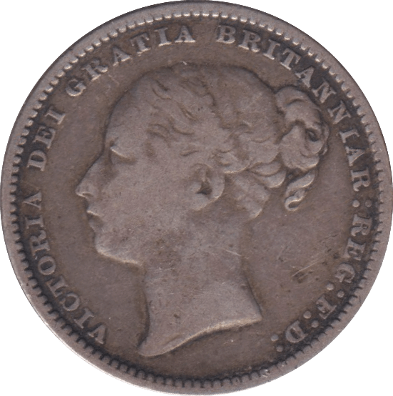 1880 SHILLING ( GF ) 1 - SHILLING - Cambridgeshire Coins