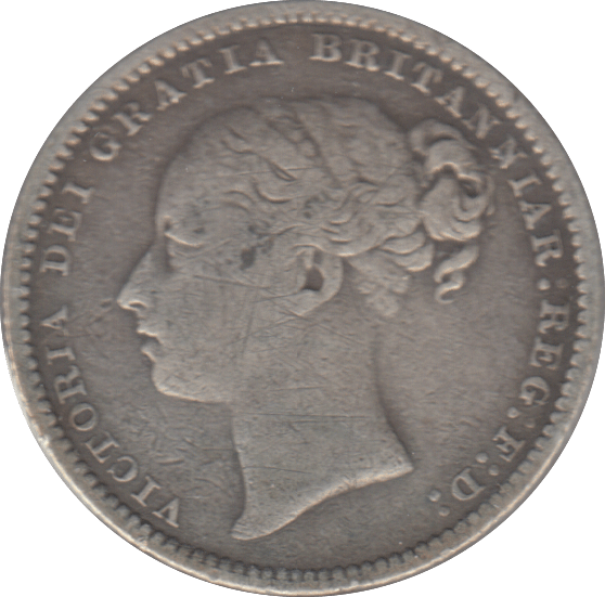 1880 SHILLING ( GF ) - SHILLING - Cambridgeshire Coins