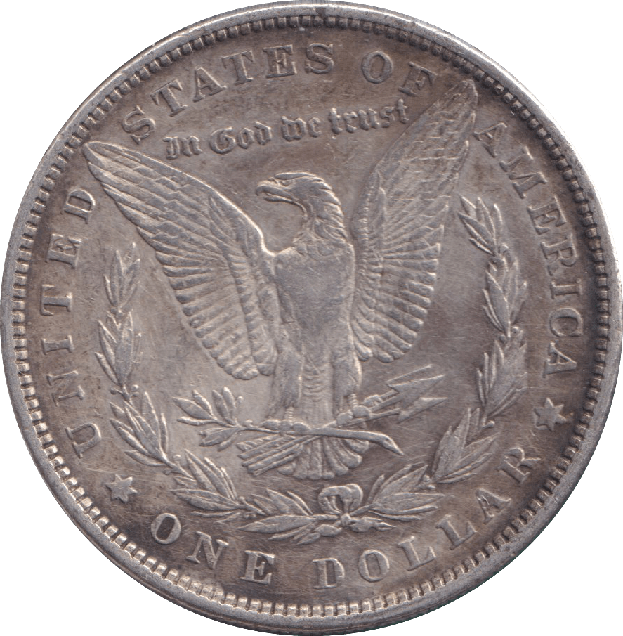 1880 SILVER DOLLAR USA - SILVER WORLD COINS - Cambridgeshire Coins