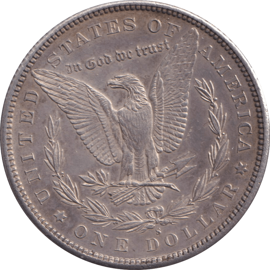 1880 SILVER MORGAN DOLLAR SAN FRANCISCO MINT - SILVER WORLD COINS - Cambridgeshire Coins