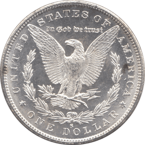 1880 SILVER MORGAN DOLLAR SAN FRANCISCO MINT - SILVER WORLD COINS - Cambridgeshire Coins