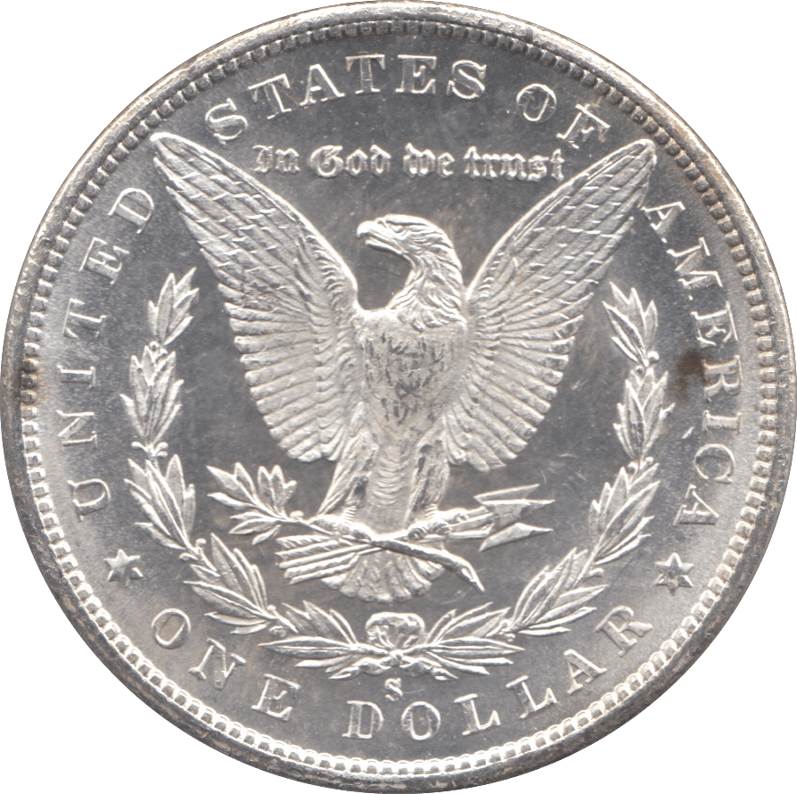 1880 SILVER MORGAN DOLLAR SAN FRANCISCO MINT - SILVER WORLD COINS - Cambridgeshire Coins