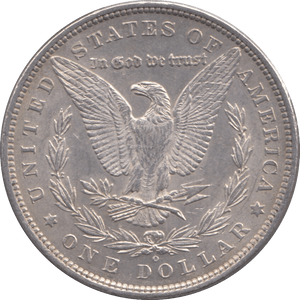 1880 SILVER MORGAN DOLLAR USA NEW ORLEANS MINT - SILVER WORLD COINS - Cambridgeshire Coins