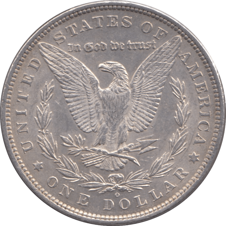 1880 SILVER MORGAN DOLLAR USA NEW ORLEANS MINT - SILVER WORLD COINS - Cambridgeshire Coins