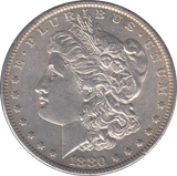 1880 SILVER MORGAN DOLLAR USA NEW ORLEANS MINT - SILVER WORLD COINS - Cambridgeshire Coins