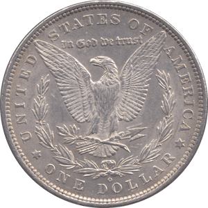 1880 SILVER MORGAN DOLLAR USA NEW ORLEANS MINT - SILVER WORLD COINS - Cambridgeshire Coins