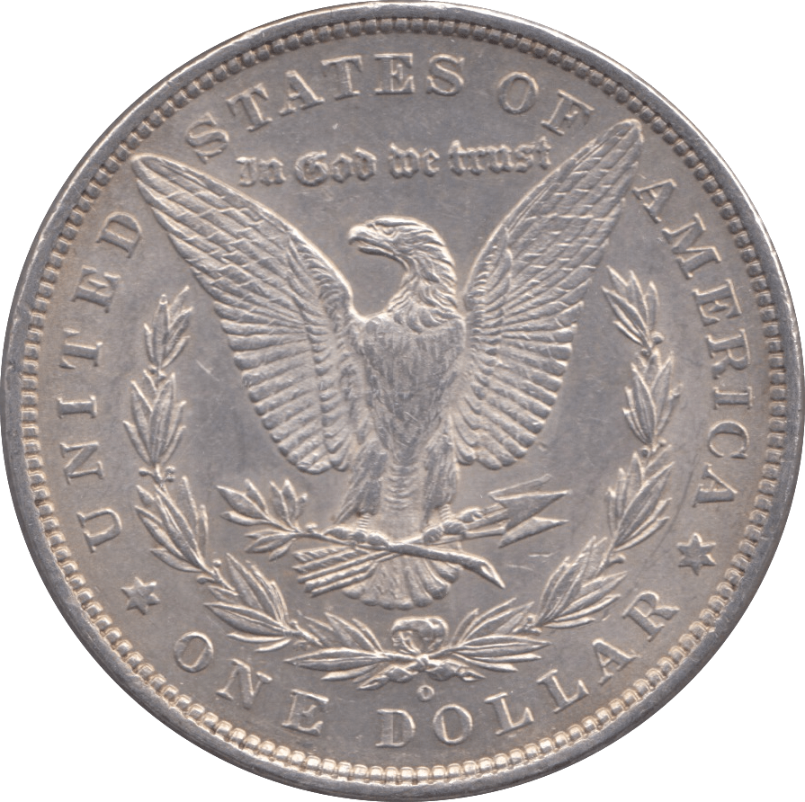 1880 SILVER MORGAN DOLLAR USA NEW ORLEANS MINT - SILVER WORLD COINS - Cambridgeshire Coins