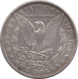 1880 SILVER MORGAN DOLLAR USA NEW ORLEANS MINT - SILVER WORLD COINS - Cambridgeshire Coins