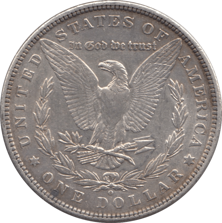 1880 SILVER MORGAN DOLLAR USA NEW ORLEANS MINT - SILVER WORLD COINS - Cambridgeshire Coins