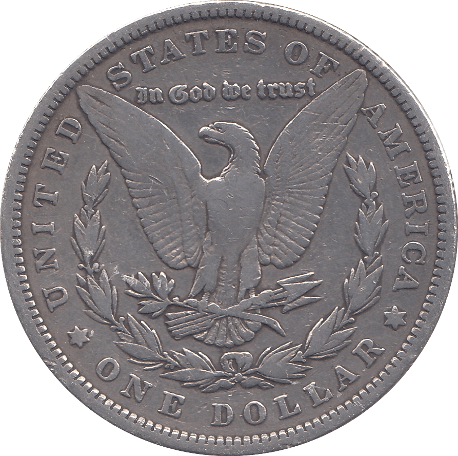 1880 SILVER MORGAN DOLLAR USA PHILADELPHIA MINT - SILVER WORLD COINS - Cambridgeshire Coins