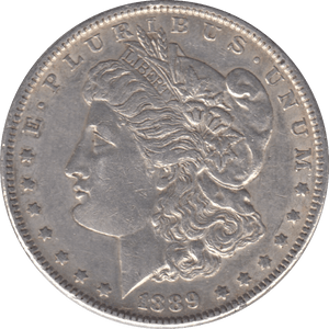 1880 SILVER MORGAN DOLLAR USA PHILADELPHIA MINT - SILVER WORLD COINS - Cambridgeshire Coins