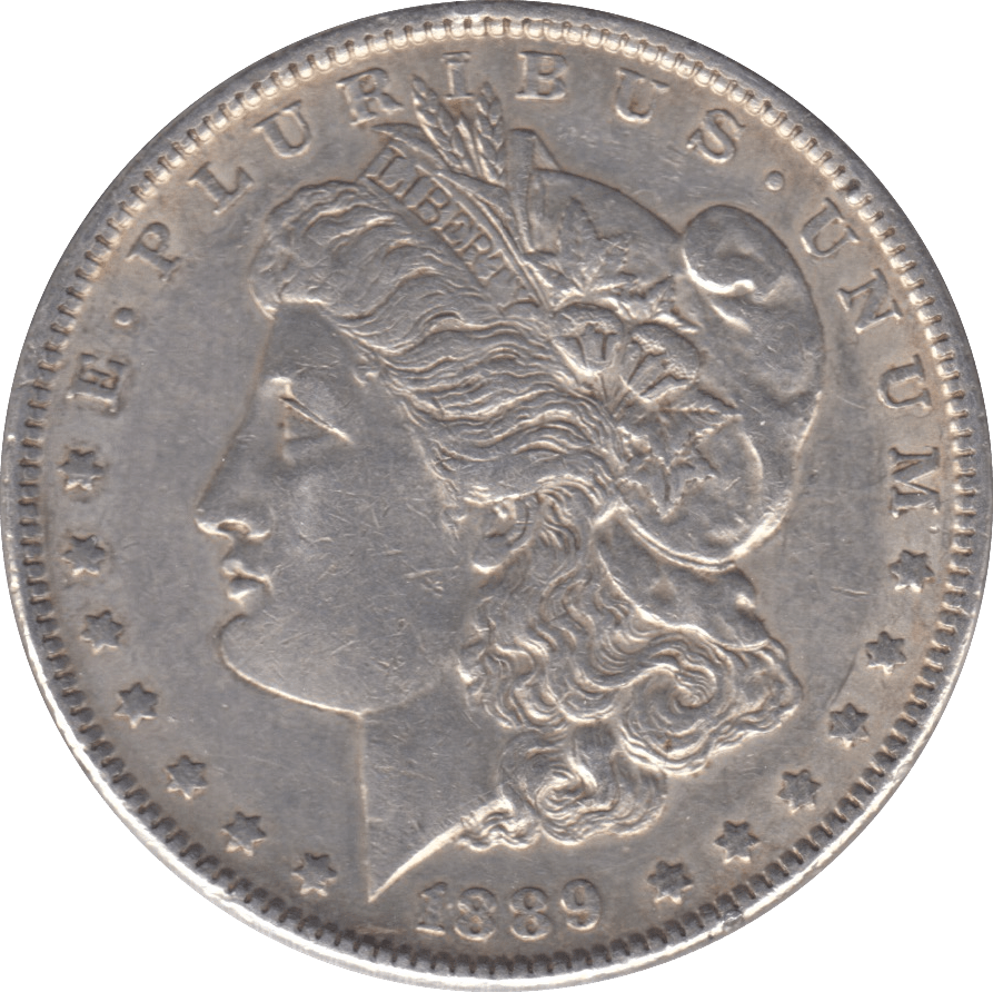 1880 SILVER MORGAN DOLLAR USA PHILADELPHIA MINT - SILVER WORLD COINS - Cambridgeshire Coins