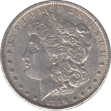 1880 SILVER MORGAN DOLLAR USA PHILADELPHIA MINT - SILVER WORLD COINS - Cambridgeshire Coins