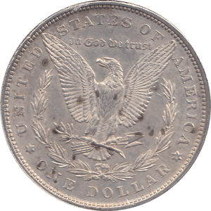 1880 SILVER MORGAN DOLLAR USA PHILADELPHIA MINT - SILVER WORLD COINS - Cambridgeshire Coins