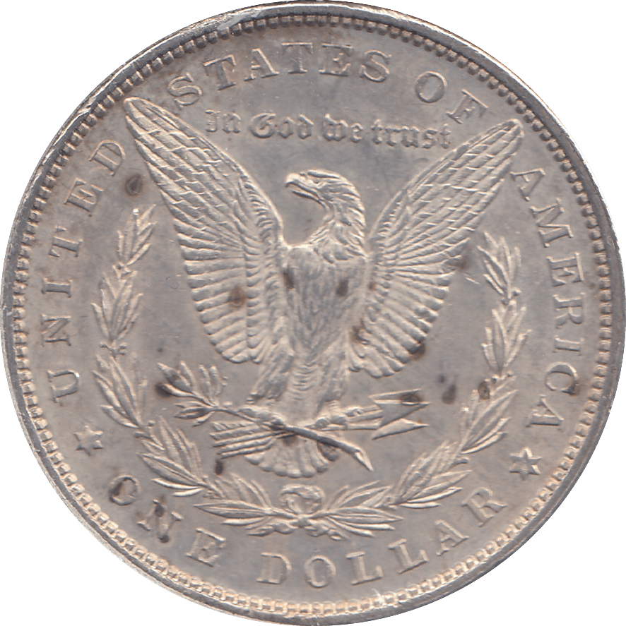 1880 SILVER MORGAN DOLLAR USA PHILADELPHIA MINT - SILVER WORLD COINS - Cambridgeshire Coins