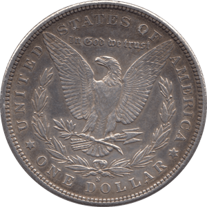 1880 SILVER MORGAN DOLLAR USA SAN FRANCISCO MINT - SILVER WORLD COINS - Cambridgeshire Coins