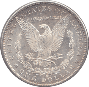 1880 SILVER MORGAN DOLLAR USA SAN FRANCISCO - SILVER WORLD COINS - Cambridgeshire Coins