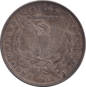 1880 SILVER MORGAN DOLLAR USA - SILVER WORLD COINS - Cambridgeshire Coins