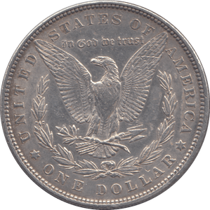 1880 SILVER MORGAN DOLLAR USA - SILVER WORLD COINS - Cambridgeshire Coins
