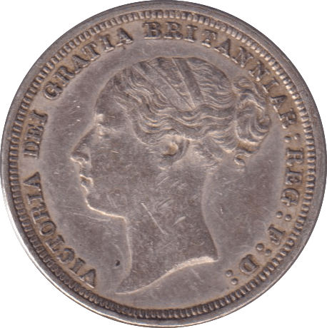 1880 SIXPENCE ( EF ) - SIXPENCE - Cambridgeshire Coins