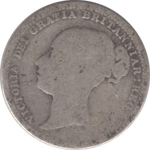 1880 SIXPENCE ( NF ) - Sixpence - Cambridgeshire Coins