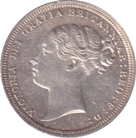 1880 SIXPENCE ( UNC ) - SIXPENCE - Cambridgeshire Coins