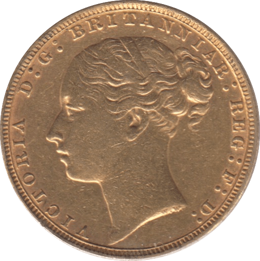 1880 SOVEREIGN ( GVF ) - Sovereign - Cambridgeshire Coins