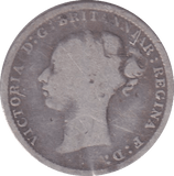 1880 THREEPENCE ( FINE ) - THREEPENCE - Cambridgeshire Coins